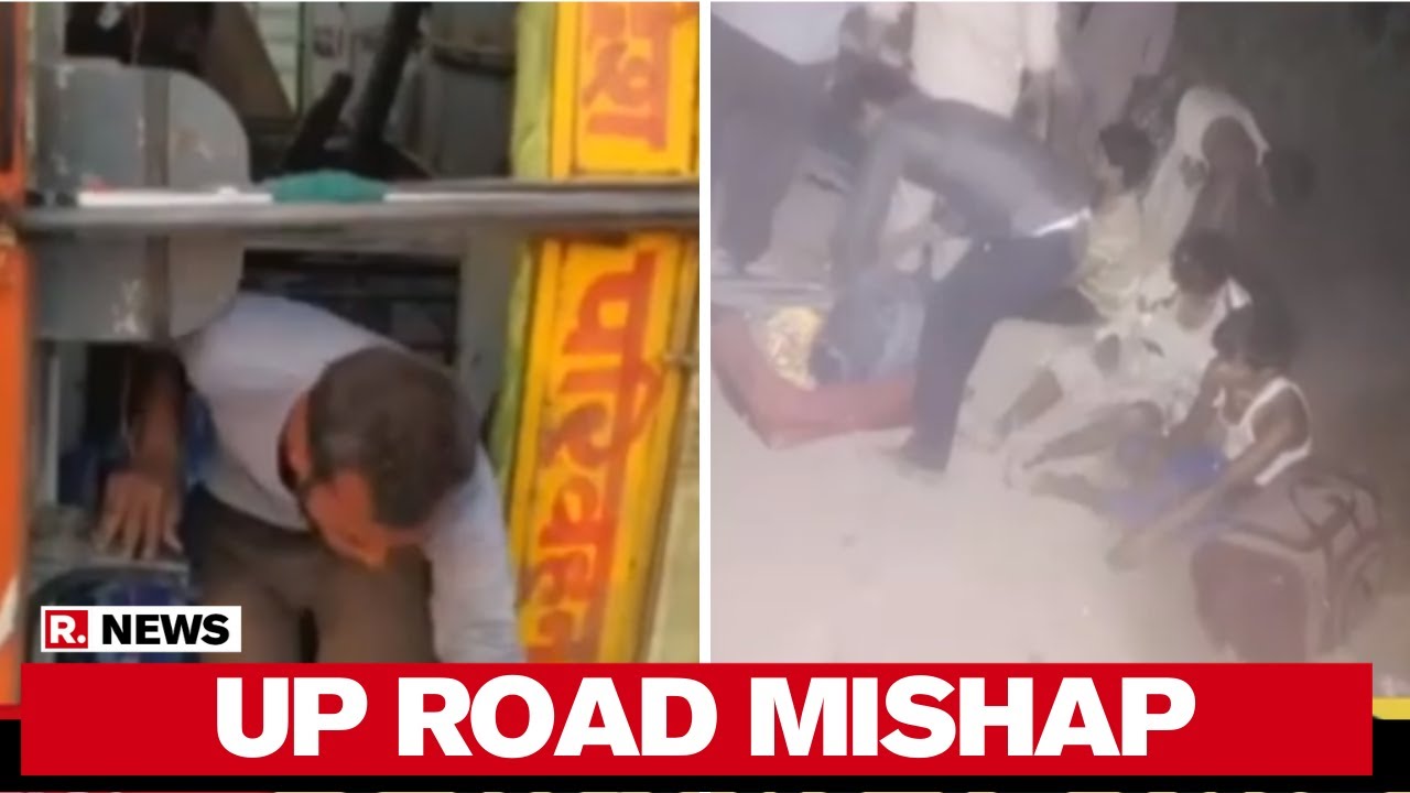 UP: 20 Migrants Injured After 2 Road Accident