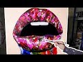 Comment crer une bouche sexy avec de la peinture liquide  kiss me