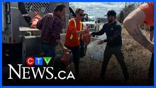 High water levels on Lake Simcoe putting farmland at risk in Holland Marsh