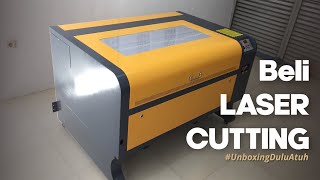 Unboxing Mesin Laser Cutting dari China - Kalau di negara asalnya sih murah...