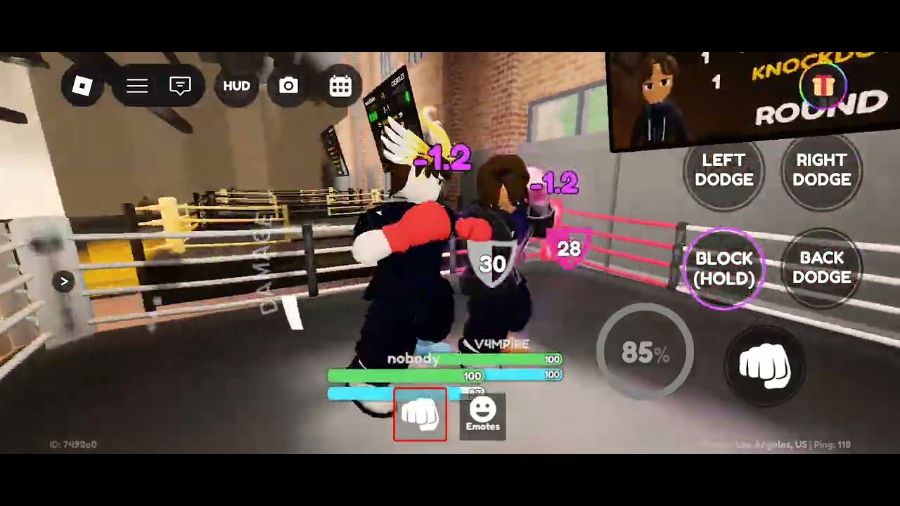 Fighting my brother in boxing beta spoiler I lost