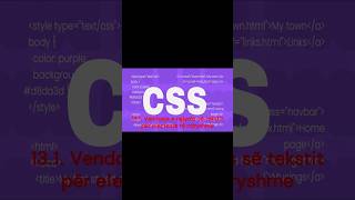 Ngjyra e tekstit në CSS #shorts #shortsvideo #css #csscoding #csscolors #csscolor #color #csstext