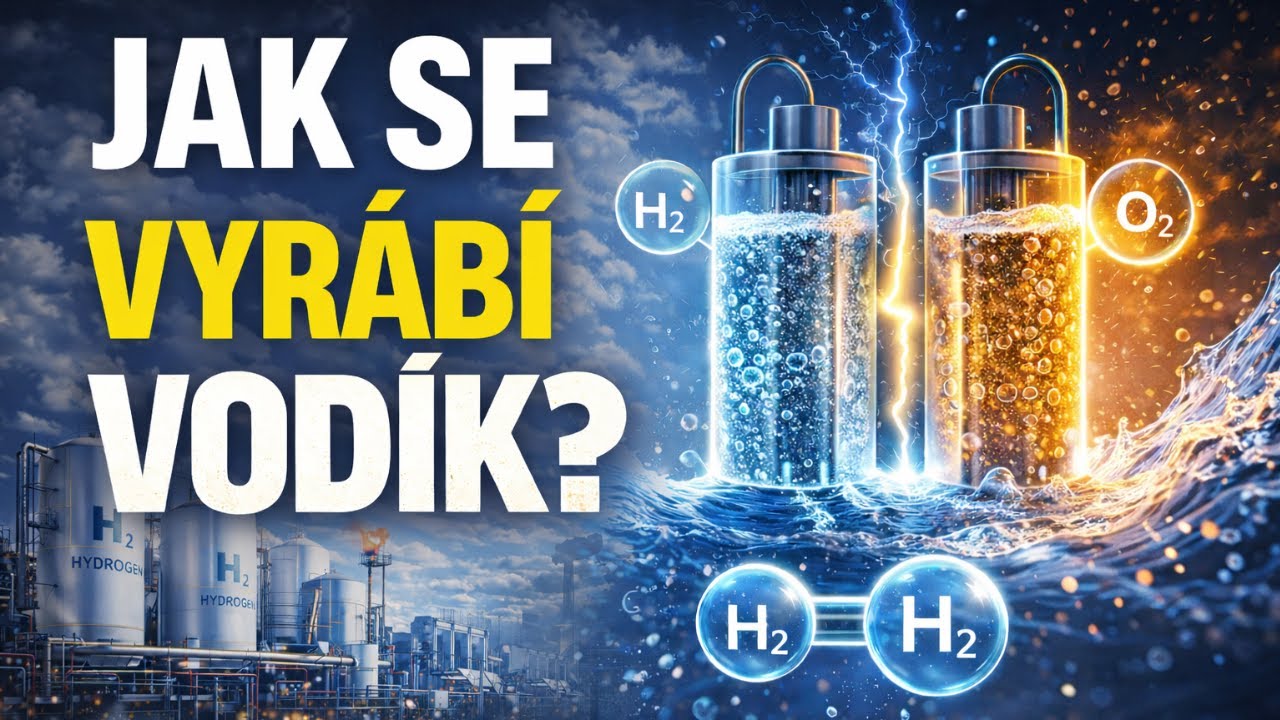 Jak se Vyrábí Vodík? Vodík ze Zemního plynu, Elektrolýza Vody, Zelený Vodík, Skladování a Přeprava!