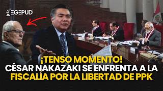 ¡Tenso momento! César Nakazaki se enfrenta a la Fiscalía por la libertad de PPK