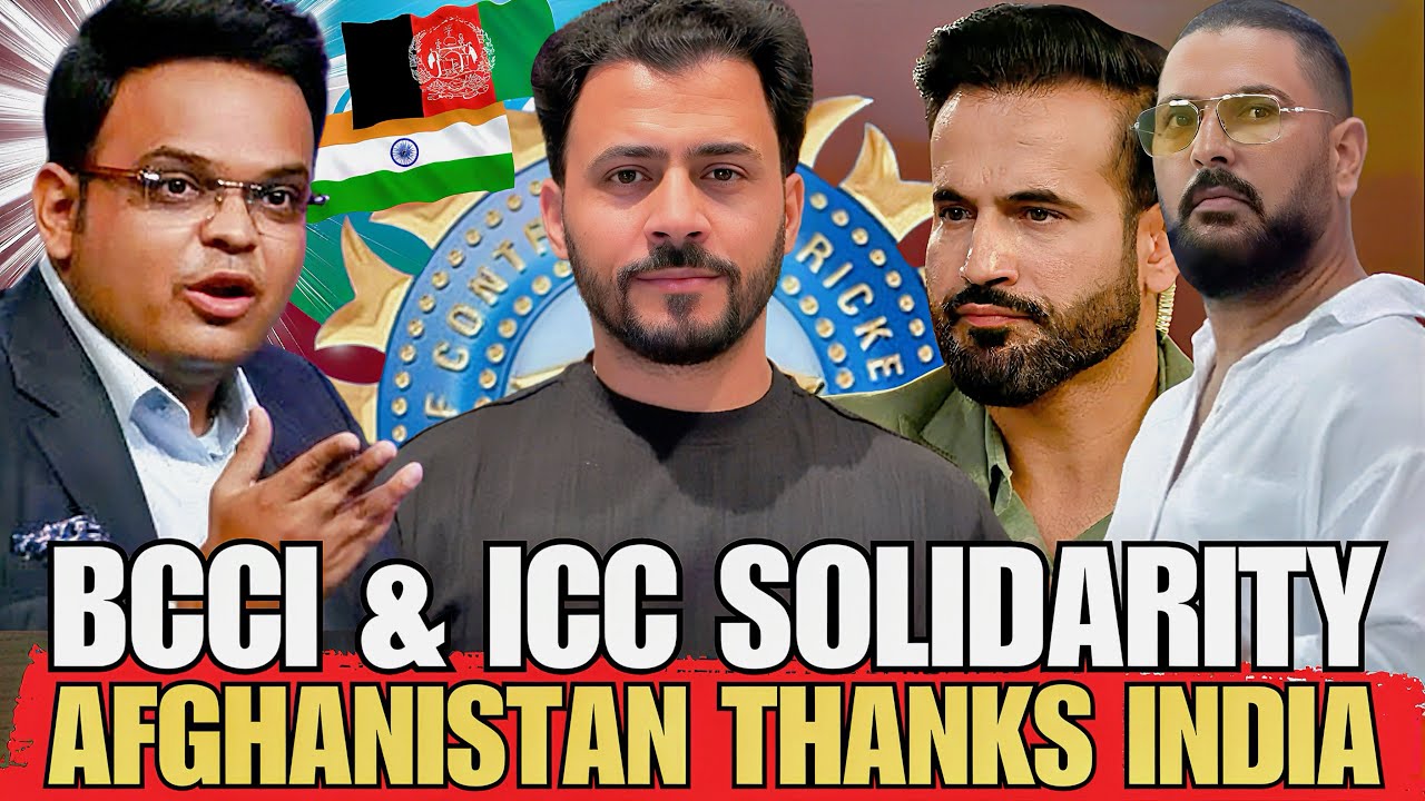 Whole Afghanistan Thanks India 🙏 | BCCI & ICC Stand With AFG | Jay Shah, Yuvraj, Irfan React