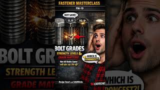 FM19HIND|Bolt-Grades Explained |Not All Bolts Are Equal#boltgrades#machinedesign  #learnengineering