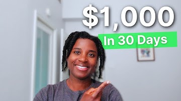 Save 1K in 30 Days (Emergency Fund Challenge Part 1)