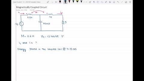 Magnetically Coupled Circuit EXAMPLE II