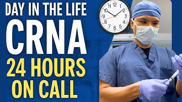 Day in the Life of a CRNA | 24 Hours On Call in the OR