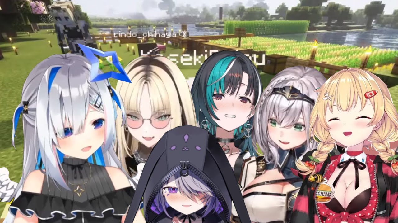 Когда Биджо отважился на общение с Сенпаем, но оказался участником целой группы JP【Hololive】