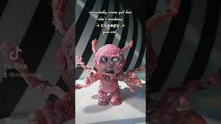 That time I thought it would be fun to turn a vintage troll doll into Vecna 😬