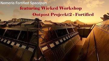 Wicked Workshop - Outpost Projeckt Fortified - Showcase - Starfield Mods with Captain Locke and Crew