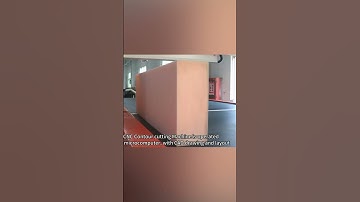 CNC sponge vertical knife cutting machine