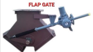 flap gate in coal handling plant flap gate operation flap gate actuator flat gate system