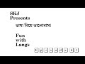 Fun with Langs - ভাষা নিয়ে ভালোবাসা Episode 01: Where Did the Bangla Alphabet Originate?