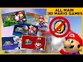 All main 3d mario games without a coin compilation