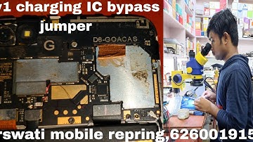 MI y1 charging IC bypass 100%  MI y1 charging problem solve#sarswati mobile repring Bhopal,mo,62600