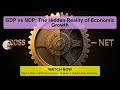 GDP vs NDP: The Hidden Reality of Economic Growth #upsc #ias