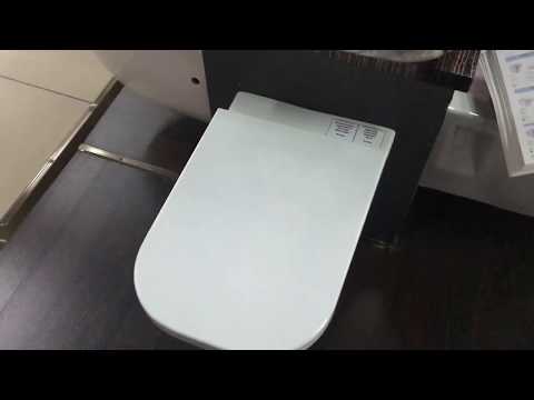 Комплект інсталяція Sanit + унітаз підвісної Roca Gap A34H470000, видео 3