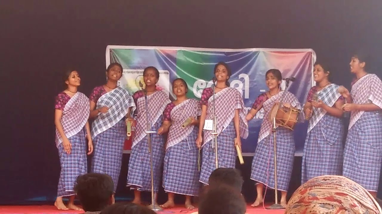 Nadan pattu competition at tripunithura ayurveda college YouTube
