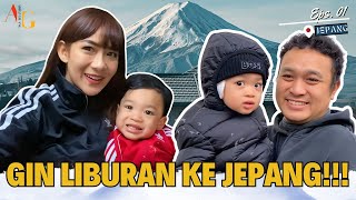 GIN LIBURAN KE JEPANG!!! #1 ( Vlog ) Gilang Dirga, Adiezty Fersa, Gin dirga