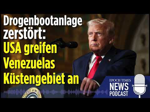 Drogenbootanlage zerstört: USA greifen erstmals Venezuelas Küstengebiet an