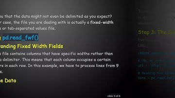 How to Read Text Data and Convert to a pandas DataFrame