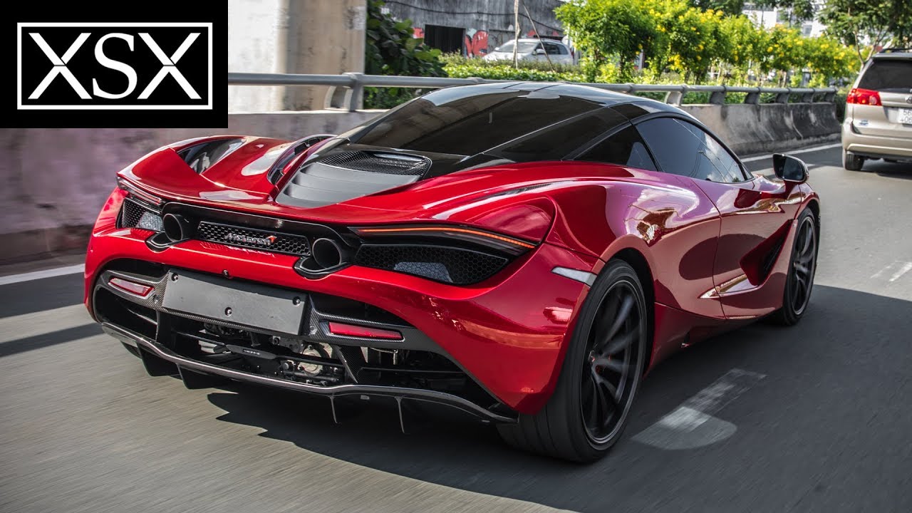McLaren 720S C a Tr ng o n Car Passion T ng T c D D i Tr n Ph XSX