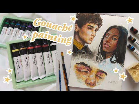 Video: Cara Melukis Ballerina Secara Berperingkat Dengan Gouache