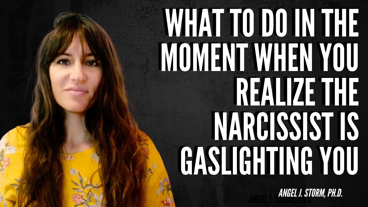 What To Do in the Moment When the Narcissist is Gaslighting You - YouTube