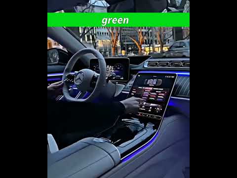 how do you change the light colour on a Mercedes? #sclass