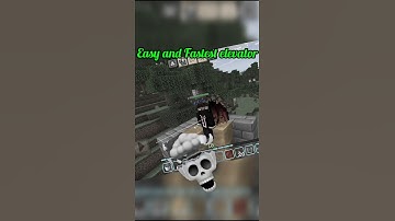 Fastest Elevator 🤯 #minecraft #gaming #shorts @Launcher gaming 18