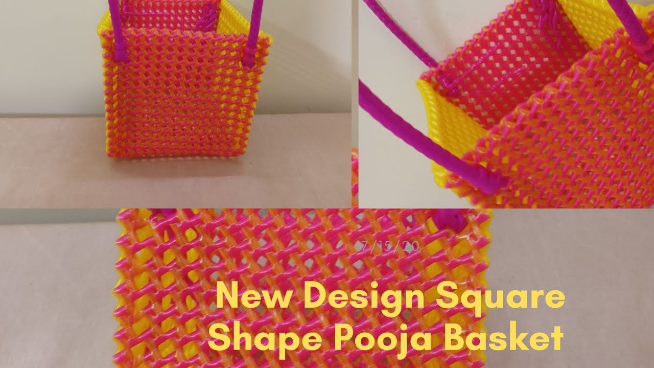 New Model Speacial Pooja Basket Making Tutorial For Beginners 