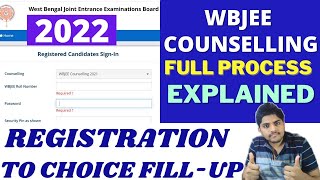 WBJEE COUNSELLING FULL PROCESS | Choice Filling | How to do Wbjee counselling