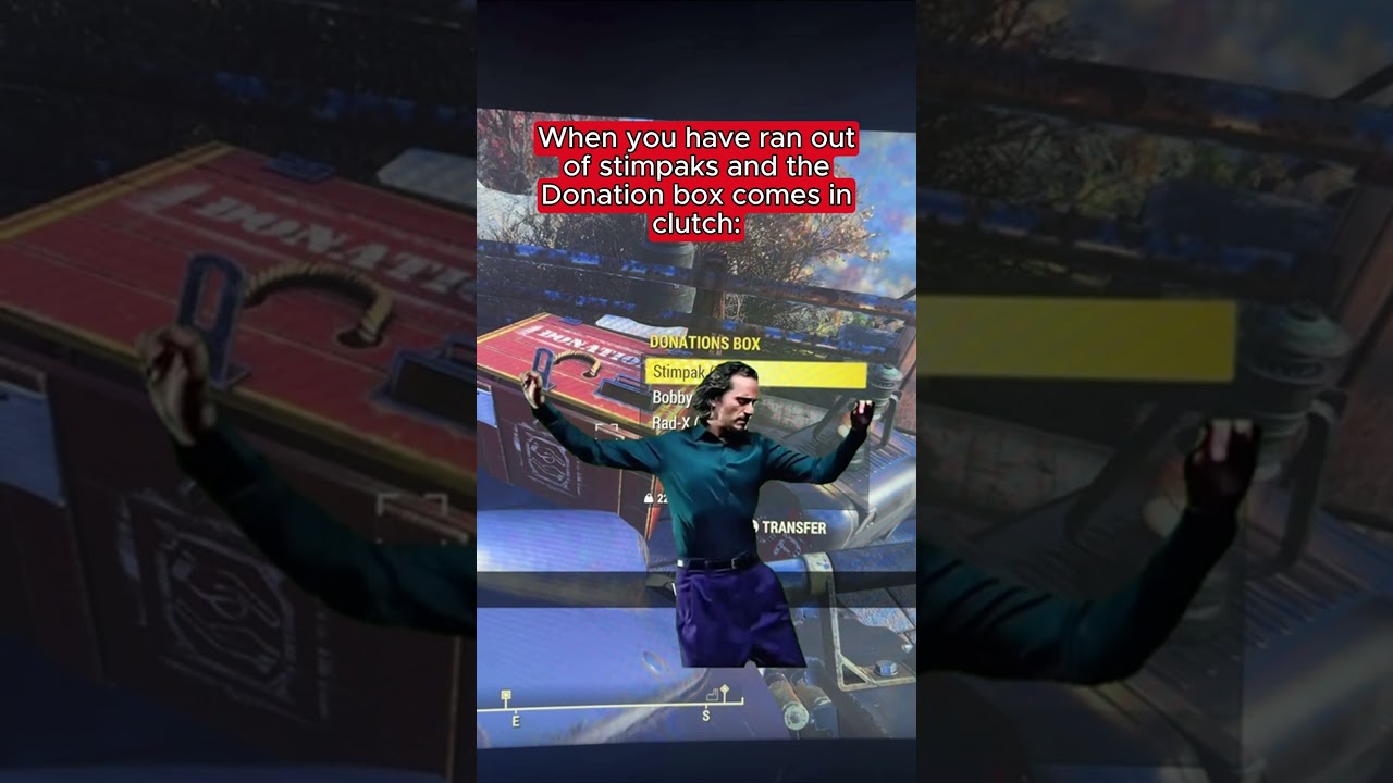 Donation box came in clutch 