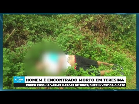 Corpo de homem é encontrado com várias marcas de tiros e DHPP investiga caso 31 03 2025