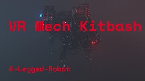 Oculus medium VR kitbash Mecha sculpt 01