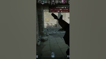 They fell into my crosshair :D - Ancient CT 3 kill clutch #counterstrike2 #counterstrikeclips #cs2