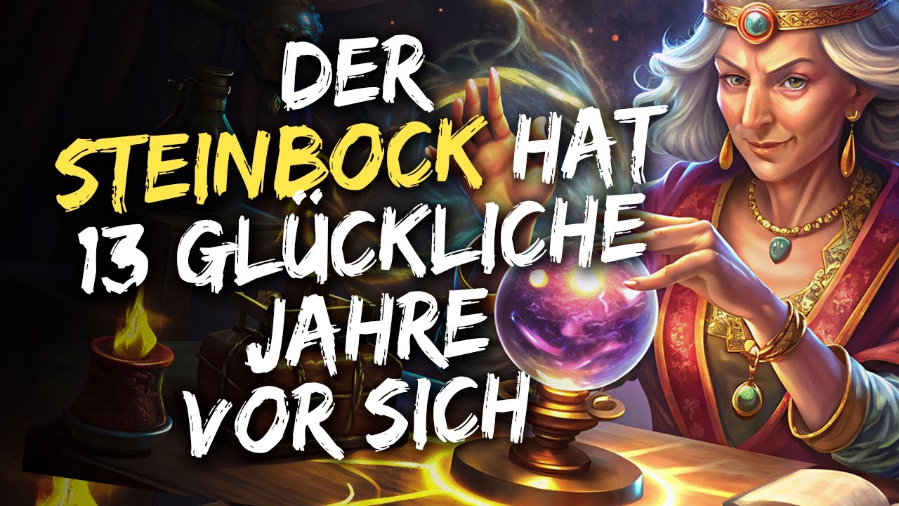 Das gilt für alle Capricorns, das ist ganz klar