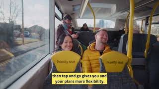 Tap and go on bus and tram