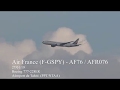 Approche  vue pour la piste 04  tahiti  air france fgspy