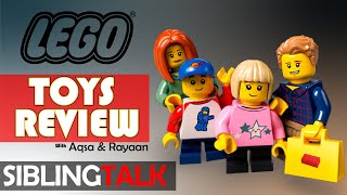 #LEGO TOYS REVIEW BY AQSA & RAYAAN  - KIDS TOYS REVIEW - SIBLINGTALK