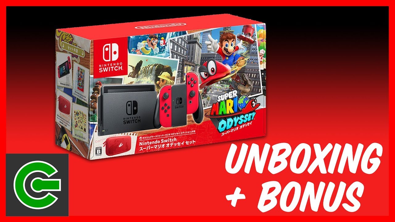 Nintendo Switch Super Mario Odyssey Edition 