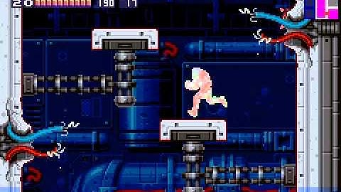 Metroid Fusion Shinespark and secret message