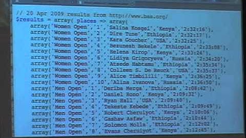 Lecture 10: Ajax, Continued - CSCI E-75 - Spring 2009 - Harvard Extension School