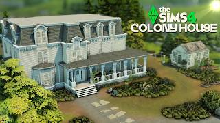 COLONY HOUSE From FROM in The Sims 4 | Part 1: Exterior