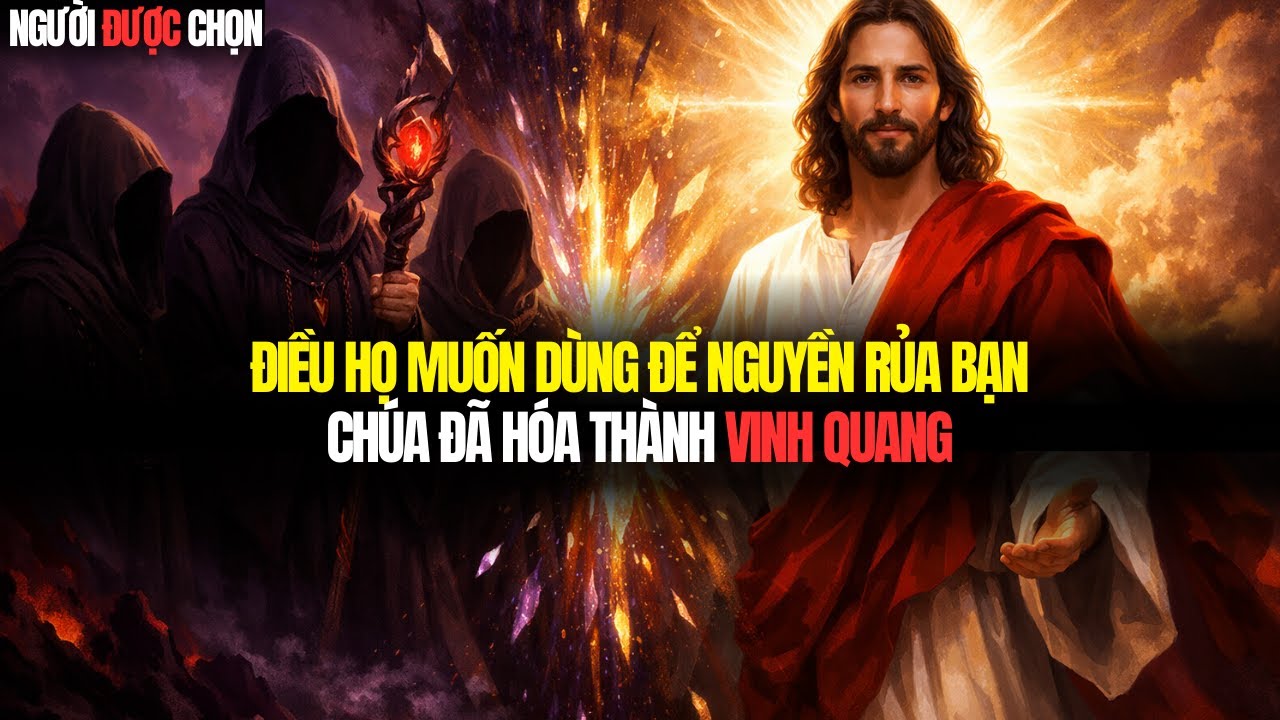 NGƯỜI ĐƯỢC CHỌN.  ĐIỀU HỌ MUỐN DÙNG ĐỂ NGUYỀN RỦA BẠN . CHÚA ĐÃ HÓA THÀNH VINH QUANG