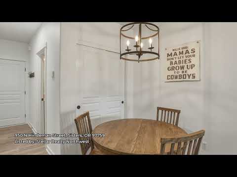 950 N Hindeman Street, Sisters, OR home video tour
