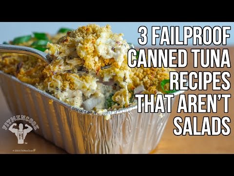 3 Easy & Cheap Canned Tuna Recipes That Aren't All Salads / 3 Maneras Usar Atún Enlatado
