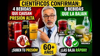 CIENTÍFICOS CONFIRMAN: 4 BEBIDAS QUE CAUSAN PRESIÓN ALTA Y 6 QUE LA BAJAN
